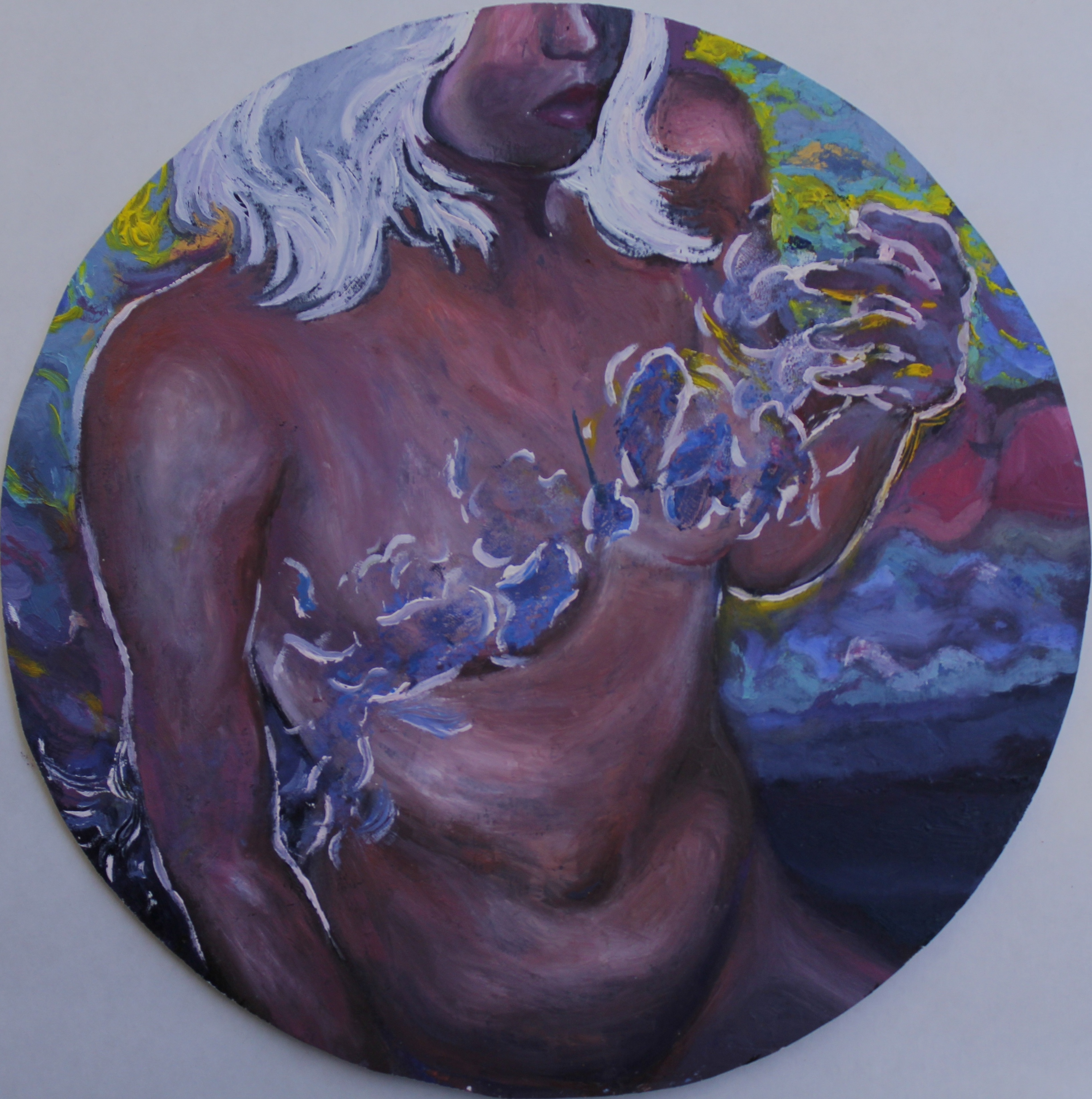 A hint of the 4th Dimension - Oil painting