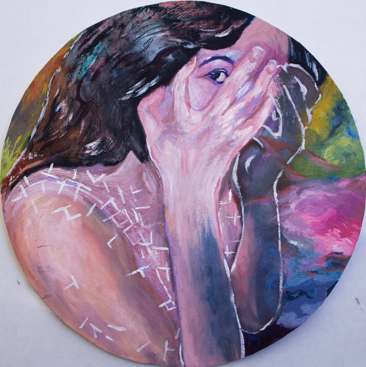 Courage - Oil painting
