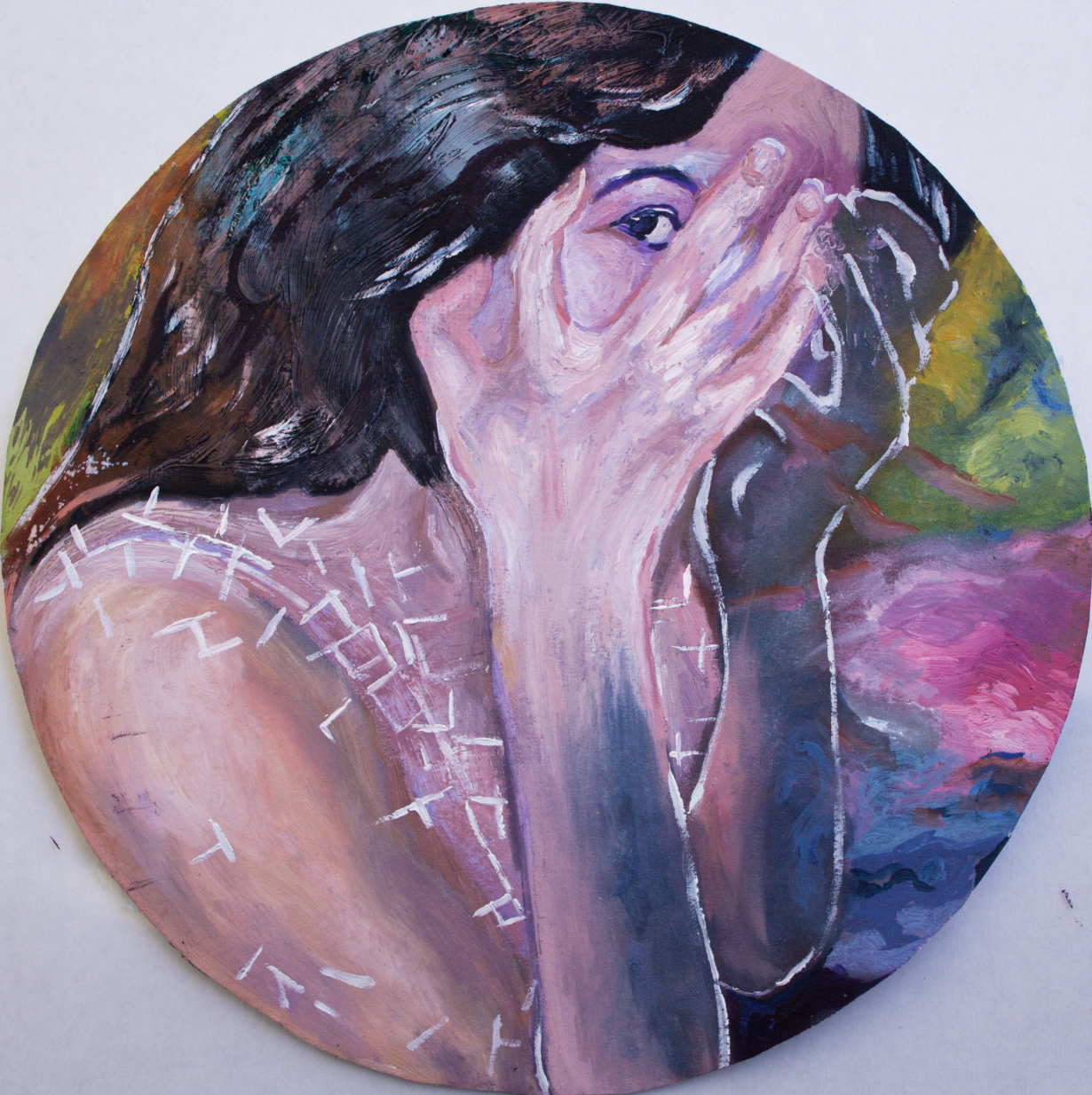 Courage - Oil painting